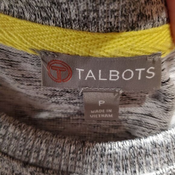 T by Talbots Light Gray Stretch Activewear Dress Women's Size P(0-2 Petite) - Picture 3 of 5